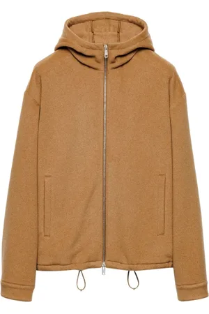 Prada Kapuzenjacke aus Kamelhaar