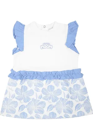 Msgm Kleid mit Rüschenbesatz