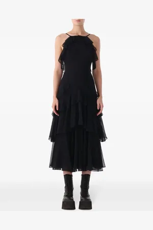 Jason Wu Midikleid mit Rüschendetail