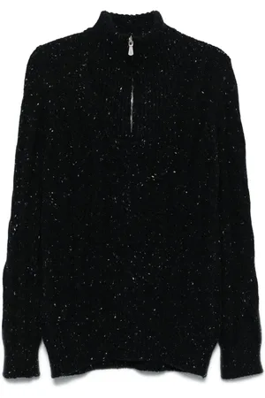 ELEVENTY Gerippter Strickpullover