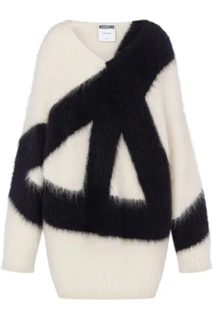 Moschino Kleid mit V-Ausschnitt