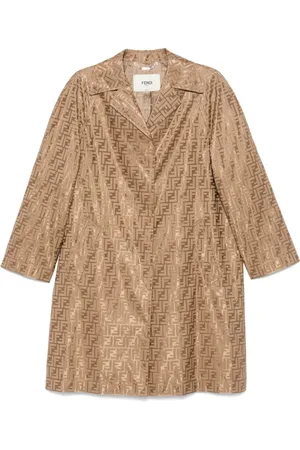 Fendi Mantel mit FF-Print