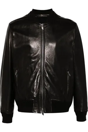 SALVATORE SANTORO Bomberjacke aus Leder