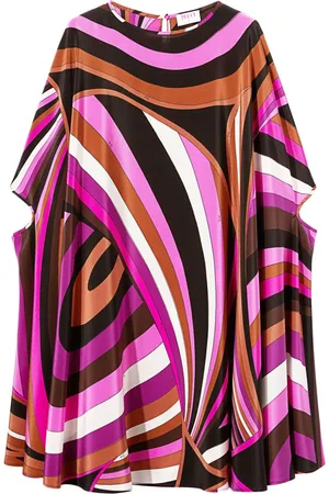 Puccini Seidenkaftan mit Print