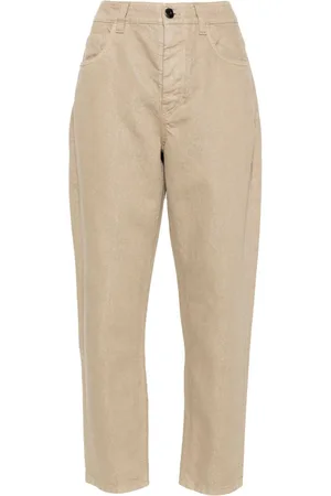 Brunello Cucinelli Klassische Cropped-Jeans