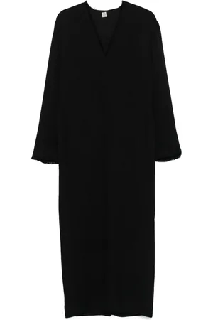Totême Broad Sablé Maxikleid