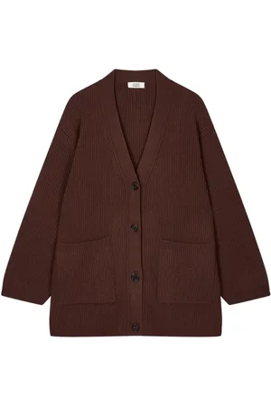 Studio Tomboy Oversized-Cardigan mit V-Ausschnitt