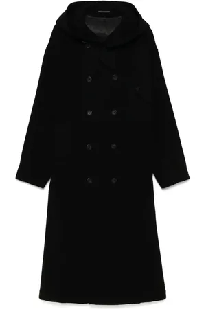 YOHJI YAMAMOTO Doppelreihiger Mantel