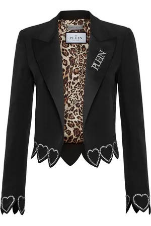 Philipp Plein Blazer mit Herzverzierung