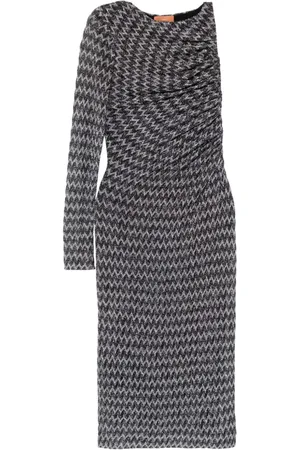 Missoni Gestricktes Midikleid