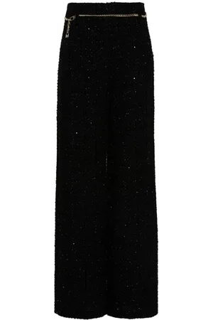 Maje Tweed-Hose mit Pailletten