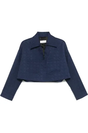 Marine Serre Vareuse aus Moon Diamond-Jacquard