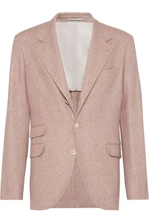 Brunello Cucinelli Blazer mit Fischgrätenmuster