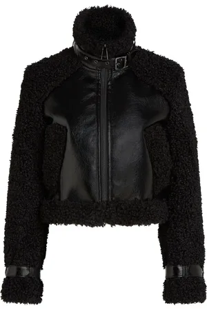 Karl Lagerfeld Jacke aus Faux Shearling