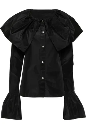 YOHJI YAMAMOTO Bluse aus Taft