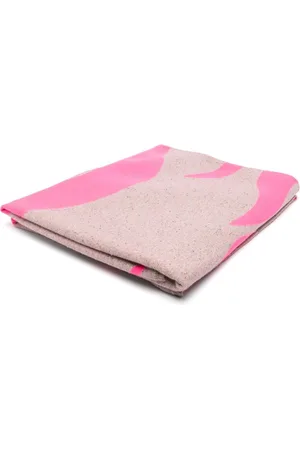 Frenckenberger X Sylvie Fleury Decke aus Flammen-Jacquard