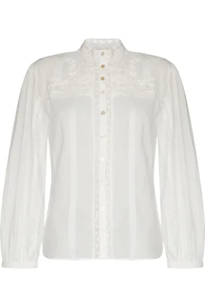 LOVESHACKFANCY Ronda Bluse