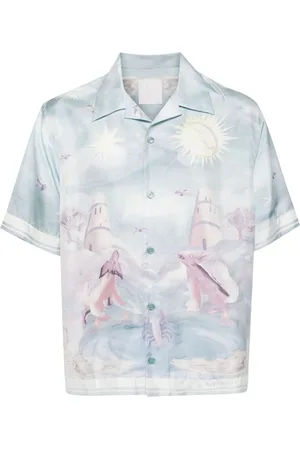 Givenchy Seidenhemd mit kastigem Schnitt