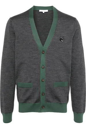 Maison Kitsuné Cardigan mit Bold Fox Head-Patch