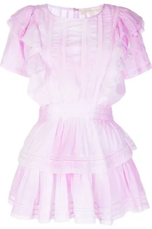 LOVESHACKFANCY Kleid mit Rüschen