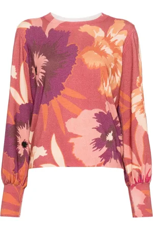 Twin-Set Pullover mit Blumen-Print