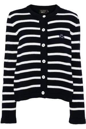 JOSHUA SANDERS Gestreifter Cardigan