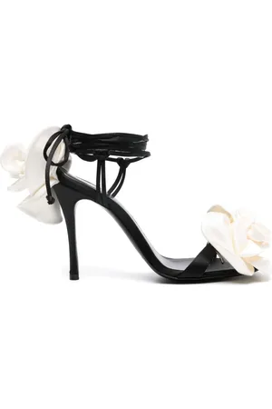 MAGDA BUTRYM Sandalen mit Blumenapplikation 110mm