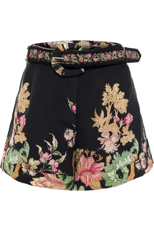HEMANT AND NANDITA Shorts mit Blumen-Print
