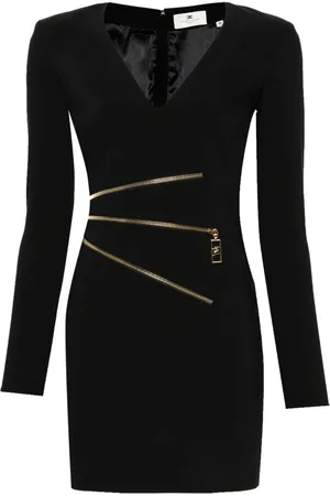 Elisabetta Franchi Minikleid mit Reißverschluss-Detail