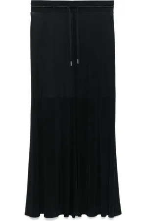 Helmut Lang Ausgestellter Midirock
