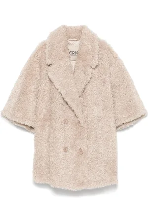 HERNO Jacke aus Faux Shearling