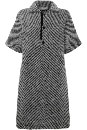 J.W.Anderson Strickkleid mit Logo-Schild