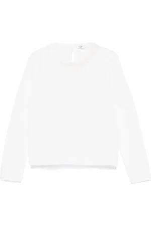 Il gufo T-Shirt mit Rüschenkragen