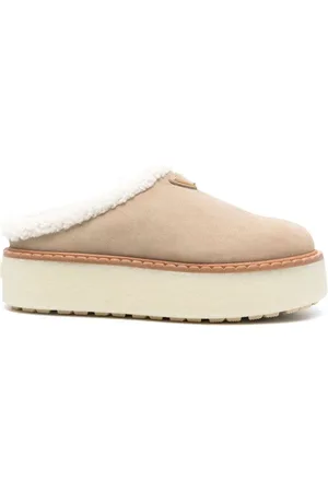 Prada Mules mit Emaille-Logo 50mm