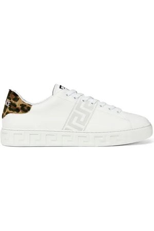 VERSACE Greca Sneakers mit Pony-Effekt