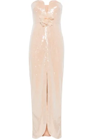 Self-Portrait Maxikleid mit Pailletten