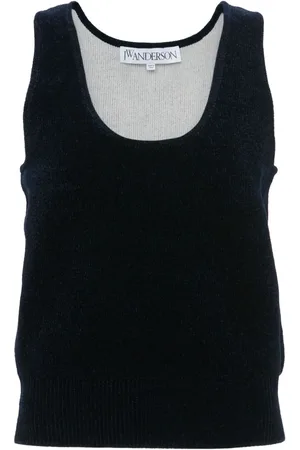 J.W.Anderson Chenille-Tanktop mit rundem Ausschnitt