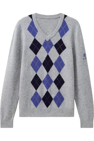 PRINGLE OF SCOTLAND Pullover mit Argyle-Muster