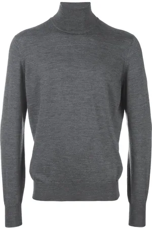 Brunello Cucinelli Kaschmir-Wollpullover mit Rollkragen