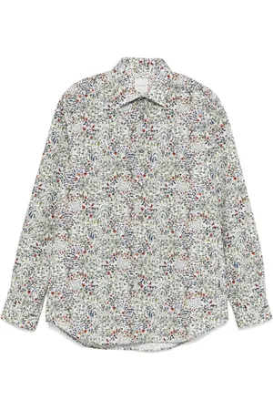 Paul Smith Hemd mit Sketch Floral-Print