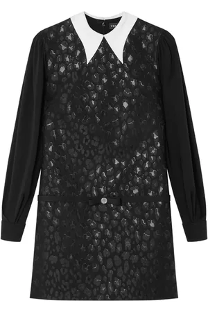 VERSACE Minikleid mit Leoparden-Print