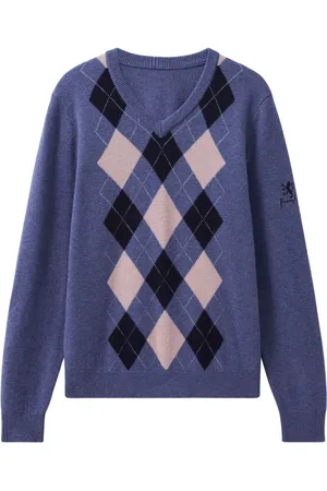 PRINGLE OF SCOTLAND Pullover mit Argyle-Muster