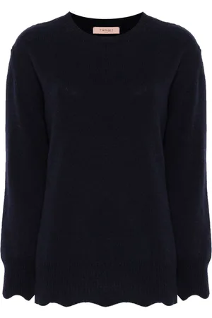 Twin-Set Pullover mit Rundhalsausschnitt