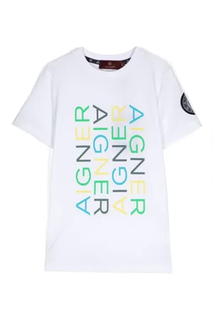 Aigner T-Shirt mit Logo-Print