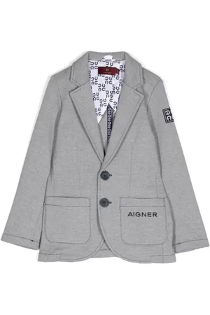Aigner Sakko mit Logo-Stickerei