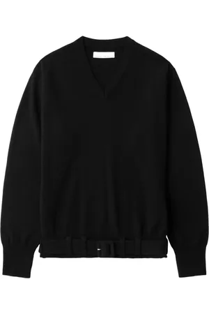 Random Identities Pullover mit Gürtel