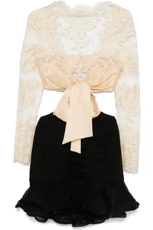 ZIMMERMANN Illustration Flounce Minikleid