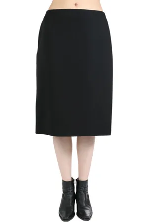 The Row Low-rise midi skirt