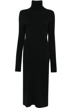 Fabiana Filippi Midikleid aus geripptem Strick