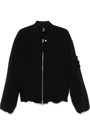 THOM KROM Bomberjacke mit Reißverschlussdetail